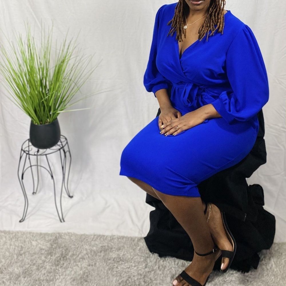 Bishop Sleeve Dress